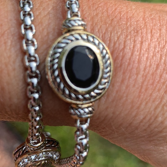 New Designer Style CZ and Crystal Bracelet - Picture 3 of 10